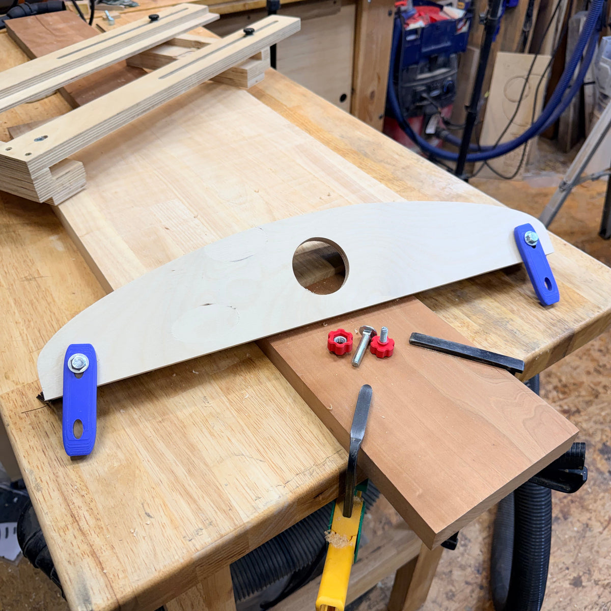 Dust Collection for Big Trim Flattening Sled