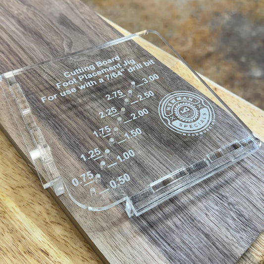 Cutting Board Foot Hole jig