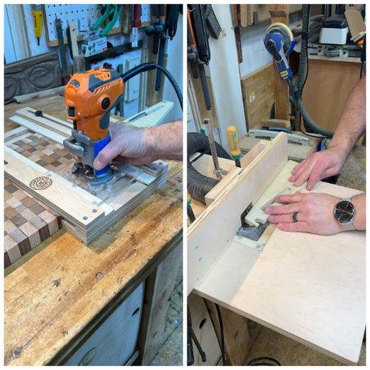 Portable Router Table with Fence & Universal Baseplate