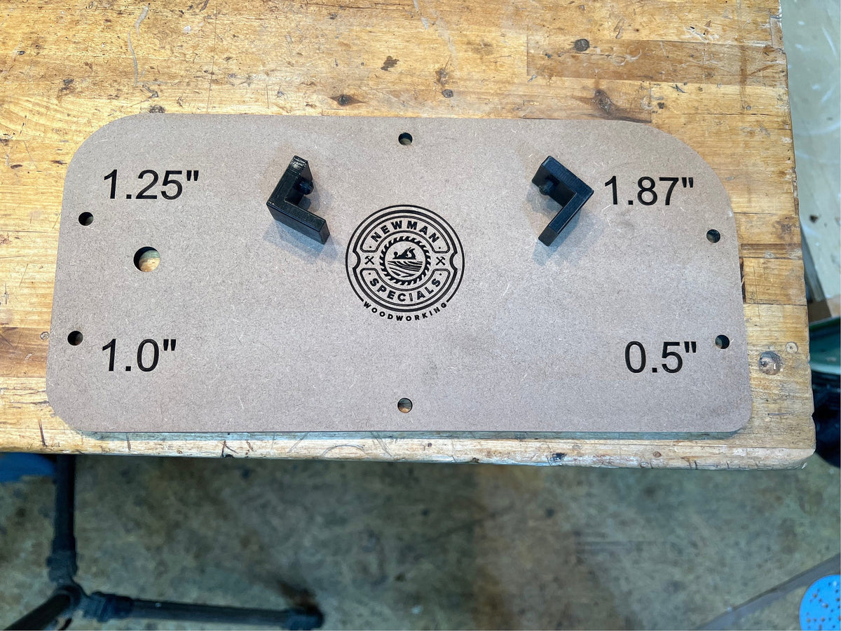 Combo Pack - Cornhole Board & Multi-Radius Corner Templates